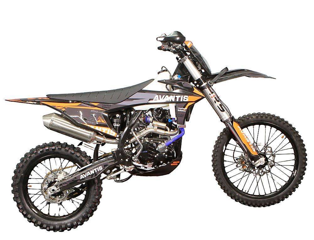 Мотоцикл Avantis ENDURO 300 PRO CARB FCR EXCLUSIVE ARS (CBS300/174MN-3 DESIGN HS ЧЕРНЫЙ)