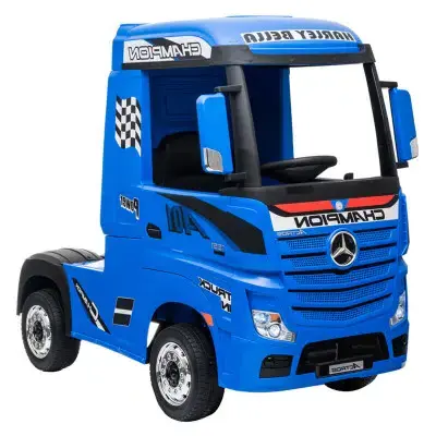 Детский электромобиль Rivertoys Mercedes-Benz Actros 4WD с прицепом (HL358)