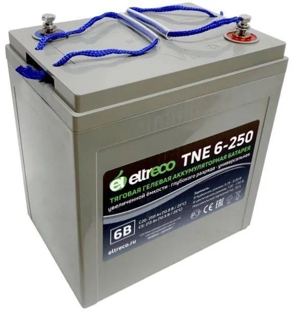 Тяговый аккумулятор Eltreco TNE6-250 (6V200A/H C3)