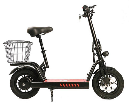 Электросамокат Green Camel Санни 400 (48V 400W R12) заднее мотор-колесо с сиденьем