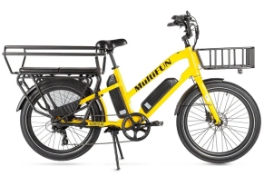 Электровелосипед Eltreco MultiFun с корзиной