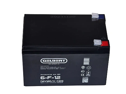 Тяговый аккумулятор Gelbert 6-F-12 (12V12A/H C20)