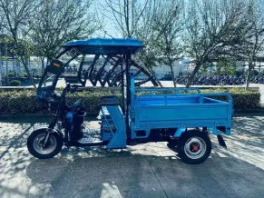 Электротрицикл грузовой Green Camel Тендер 2 B1500 (60V 1000W) крыша, понижающая