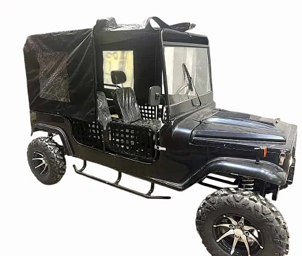Электромобиль Гольфкар GreenCamel Мерседес (4 seats, 60V180Ah 3000W R12 литые)