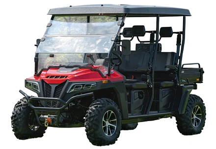 Гольфкар GreenCamel Сонора U15K 4x4 (4+2 seats 15kW R12) блокировки