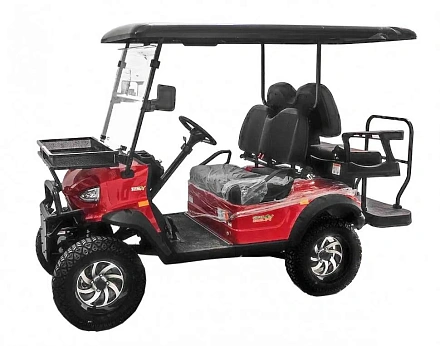 Электромобиль Гольфкар Green Camel Linhai A22L (2+2, 4kW AC, R14 литые) LUX lifted