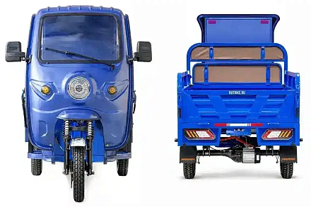 Грузовой электротрицикл Rutrike Дукат NEXT КАБИНА 1500 72V1500W