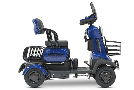 Электроскутер четырехколесный Rutrike Квадро
