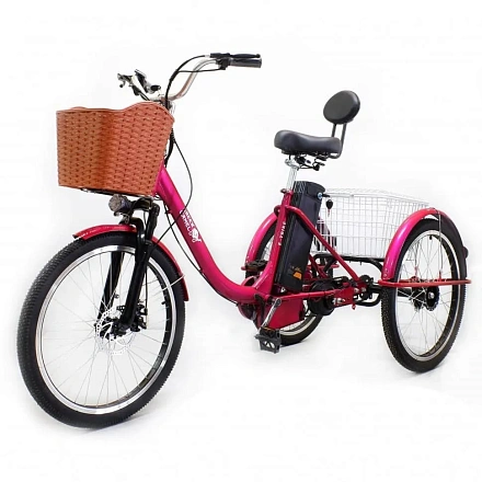 Электровелосипед Green Camel Трайк-B (R24 500W 48V 20Ah) задний привод