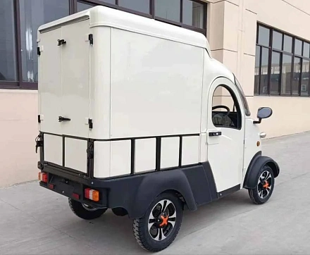 Квадрицикл грузовой Green Camel Тендер X1200 Квадро (72V 2500W) кабина, BOX, понижающая