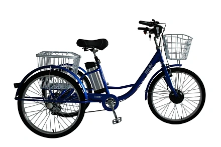 Электровелосипед Green Camel Трайк-24 V3 (R24 350W 48V12Ah) 7 скор