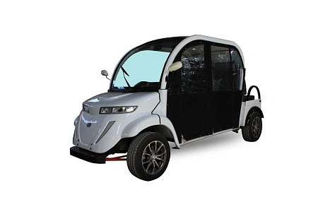 Гольфкар Elecar 5E-TIGARBO 4+2 Белый (мягкие двери)
