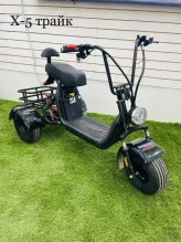 Электроскутер GT Citycoco X5 Trike