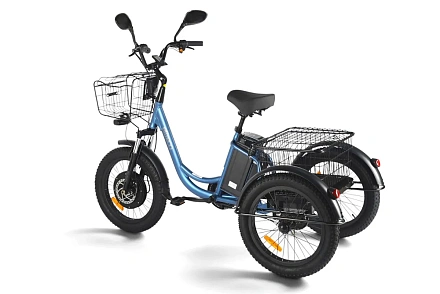 Трехколесный электровелосипед Eltreco Porter Fat 500