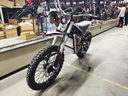 Электромотоцикл WHITE SIBERIA BELLUGA 6000W