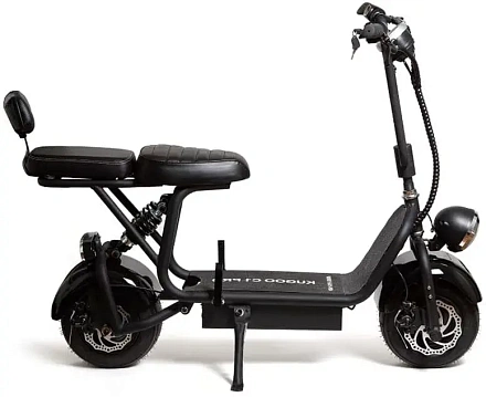 Электросамокат Kugoo C1 Pro с сиденьем с сиденьем