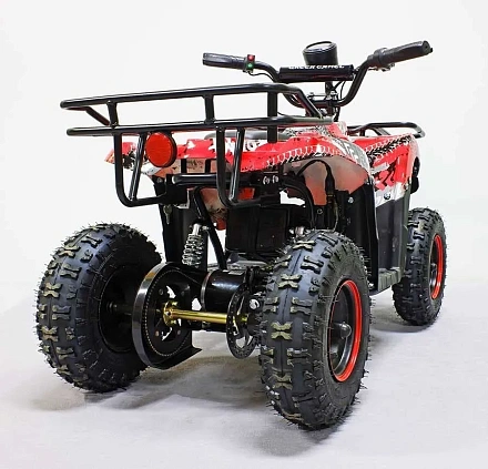 Электроквадроцикл Green Camel Гоби K45 (36V 800W R6 Цепь) быстросъем, ножной тормоз