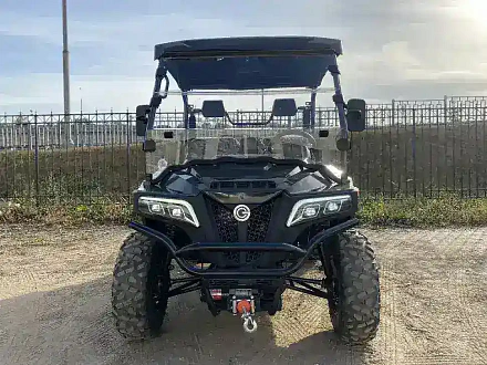 Электромобиль Гольфкар Green Camel UTV Сахара A10K 4x4 (10kW 140Ah R12) LUX