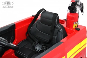 Детский электромобиль Rivertoys A222AA (пожарная)