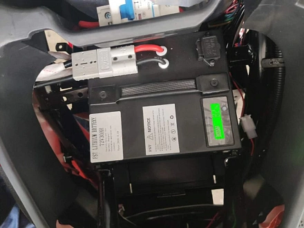 Электроскутер Green Camel Круиз (72V 3000W R13) быстросъём