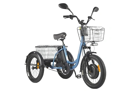 Трехколесный электровелосипед Eltreco Porter Fat 500