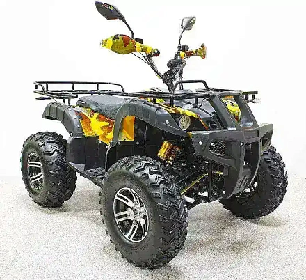 Электроквадроцикл Green Camel Сахара AWD 4x4 (60V 2x2kW R10 alum Дифференциал)