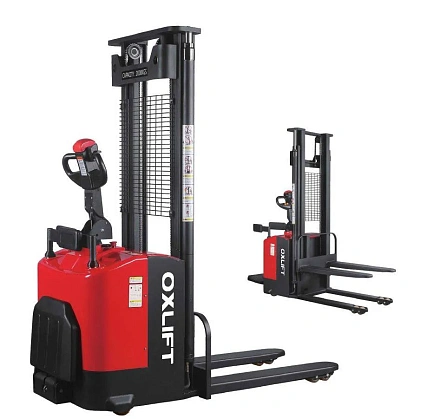 Самоходный Штабелер с Платформой для Оператора с Двумя Гидроузлами OXLIFT BX2036H 3600 мм 2000 кг