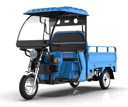 Электротрицикл грузовой Green Camel Тендер 2 B1500 (60V 1000W) крыша, понижающая