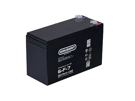 Тяговый аккумулятор Gelbert 6-F-7 (12V7A/H C20)