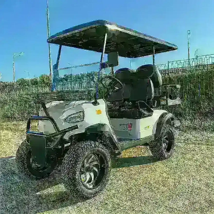 Электромобиль Гольфкар Green Camel Linhai A22L (2+2, 4kW AC, R14 литые) LUX lifted