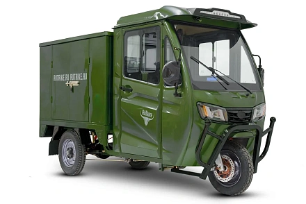 Грузовой электротрицикл Rutrike КАРГО Кабина  Дуал NEXT 60 V 2000 W