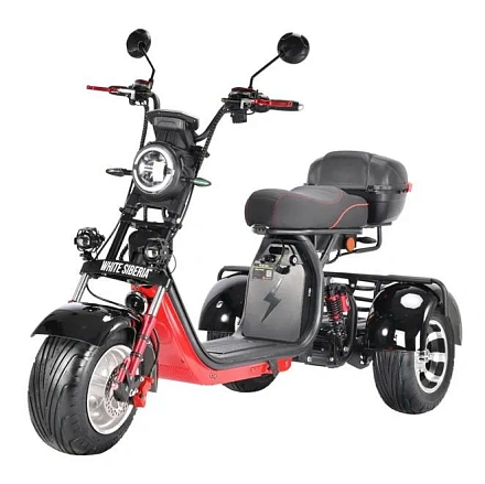 Электроскутер WHITE SIBERIA PRO TRIKE 3000W