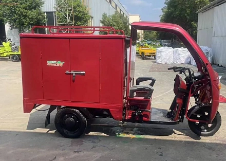 Электротрицикл грузовой Green Camel Тендер C1500 (60V 1000W) BOX, понижающая