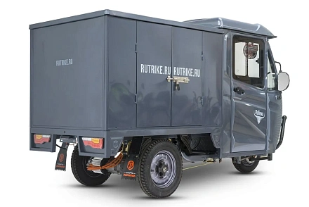 Грузовой электротрицикл Rutrike КАРГО Кабина Дуал NEXT 72 V 2000 W