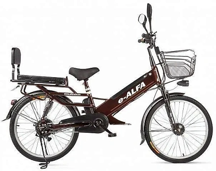 Электровелосипед Green City e-ALFA GL 2019