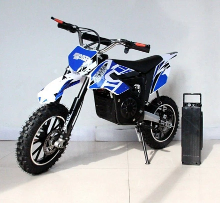 Электромотоцикл Green Camel Питбайк DB100, 24V 500W R14 быстросъемная батарея