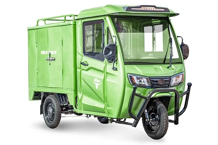 Грузовой электротрицикл Rutrike КАРГО Кабина Дуал