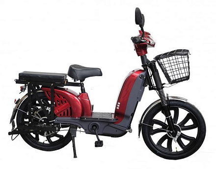 Электромопед Green Camel Тайфун 17 (48V 12Ah 350W) быстросъем
