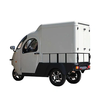 Квадрицикл грузовой Green Camel Тендер E1200 (72V 2500W) кабина, BOX, понижающая
