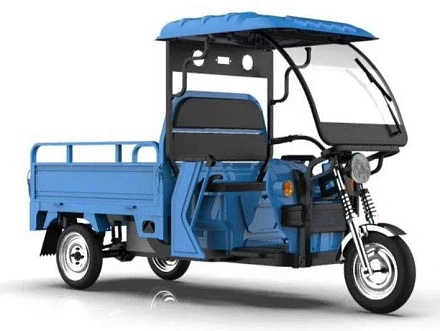 Электротрицикл грузовой Green Camel Тендер 2 B1500 (60V 1000W) крыша, понижающая