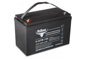 Тяговый гелевый аккумулятор RuTrike 6-GFM-100 (12V108A/H C20)