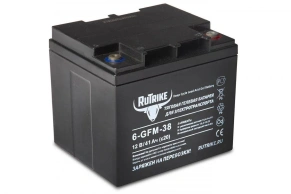 Тяговый гелевый аккумулятор RuTrike 6-GFM-38 (12V41A/H C20)
