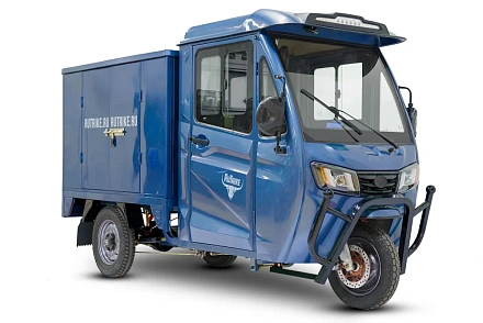 Грузовой электротрицикл Rutrike КАРГО Кабина  Дуал NEXT 60 V 2000 W