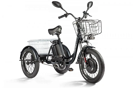 Электротрицикл Eltreco Porter Fat 500 UP! с корзиной