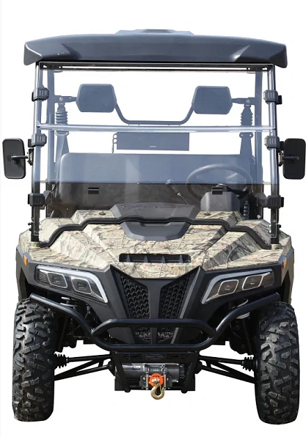 Электромобиль Гольфкар Green Camel UTV Сахара A10K 4x4 (10kW 140Ah R12) LUX