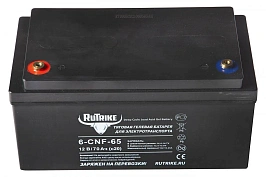 Тяговый гелевый аккумулятор RuTrike 6-CNF-65 (12V70A/H C20), фото №2