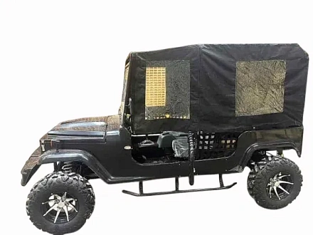 Электромобиль Гольфкар GreenCamel Мерседес (4 seats, 60V180Ah 3000W R12 литые)