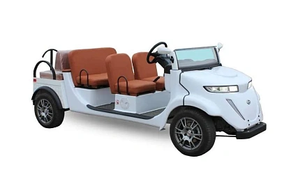 Гольфкар Elecar 5E-TIGARBO 4+2 Cabrio Белый