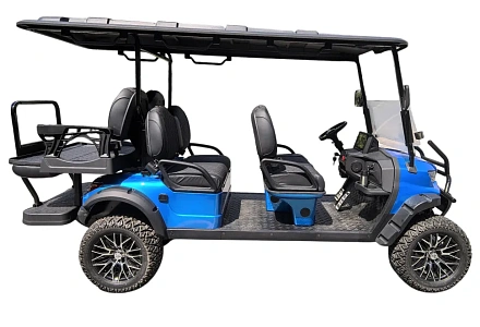 Электромобиль Гольфкар Green Camel Сонора A42L (4+2, 4kW AC, R14 литые) LUX lifted