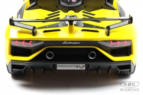 Детский электромобиль Rivertoys Lamborghini Aventador SVJ (A111MP)